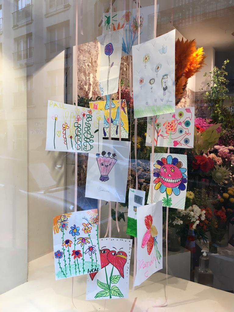 VITRINE DE LA FETE DES MERES (JUIN 2020) DEBEAULIEU