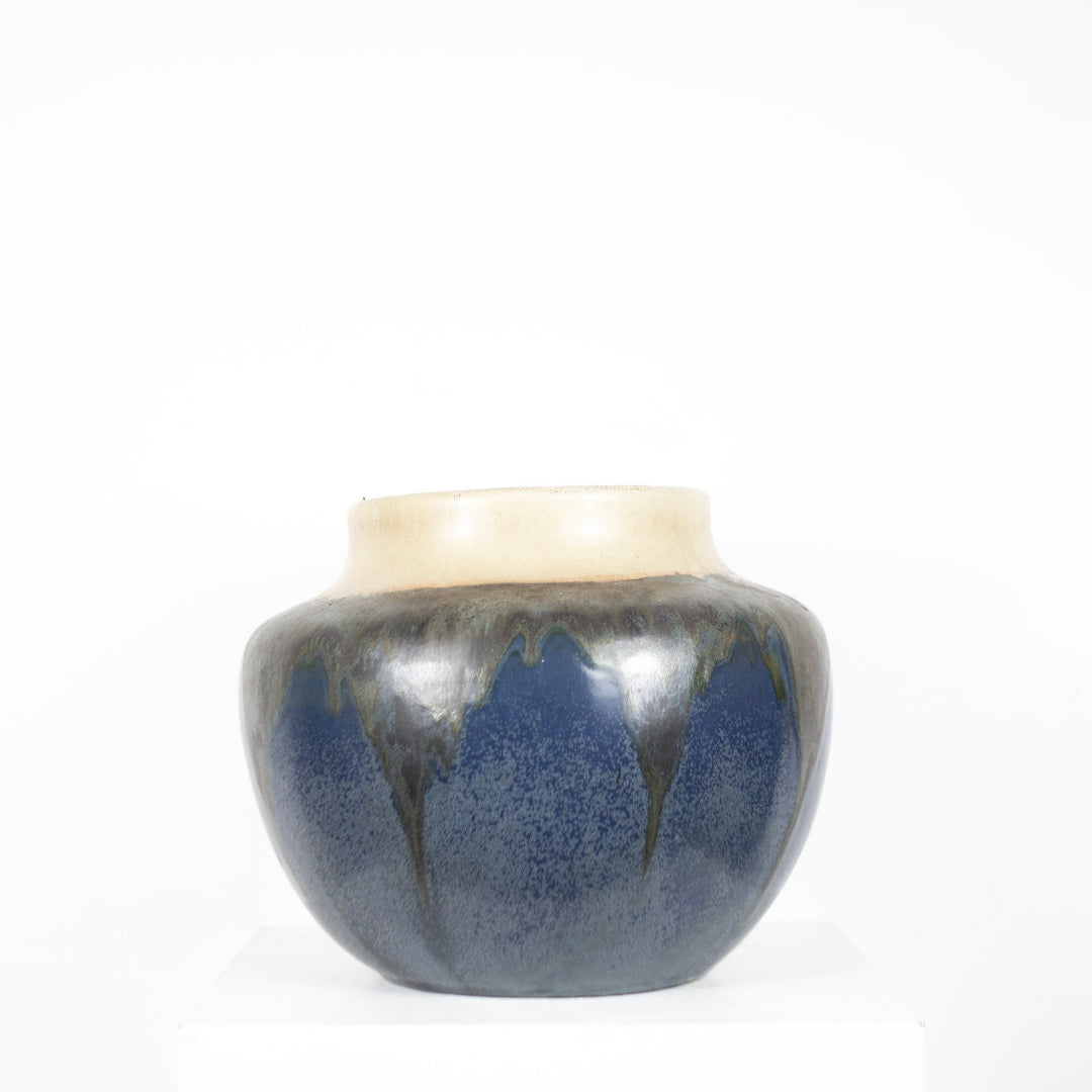Vase boule marine DEBEAULIEU