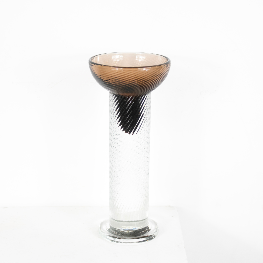 Vase verre coupe DEBEAULIEU
