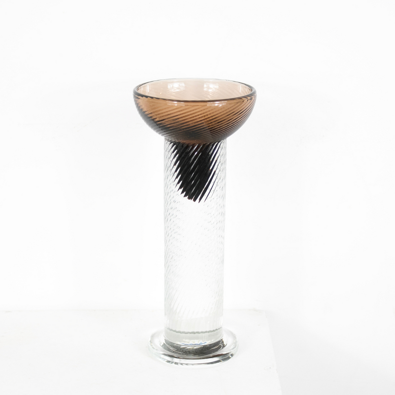 Vase verre coupe DEBEAULIEU