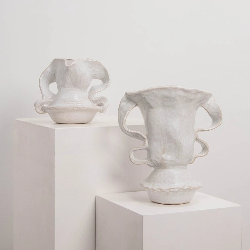Vase 03 blanc Rosie SERAX