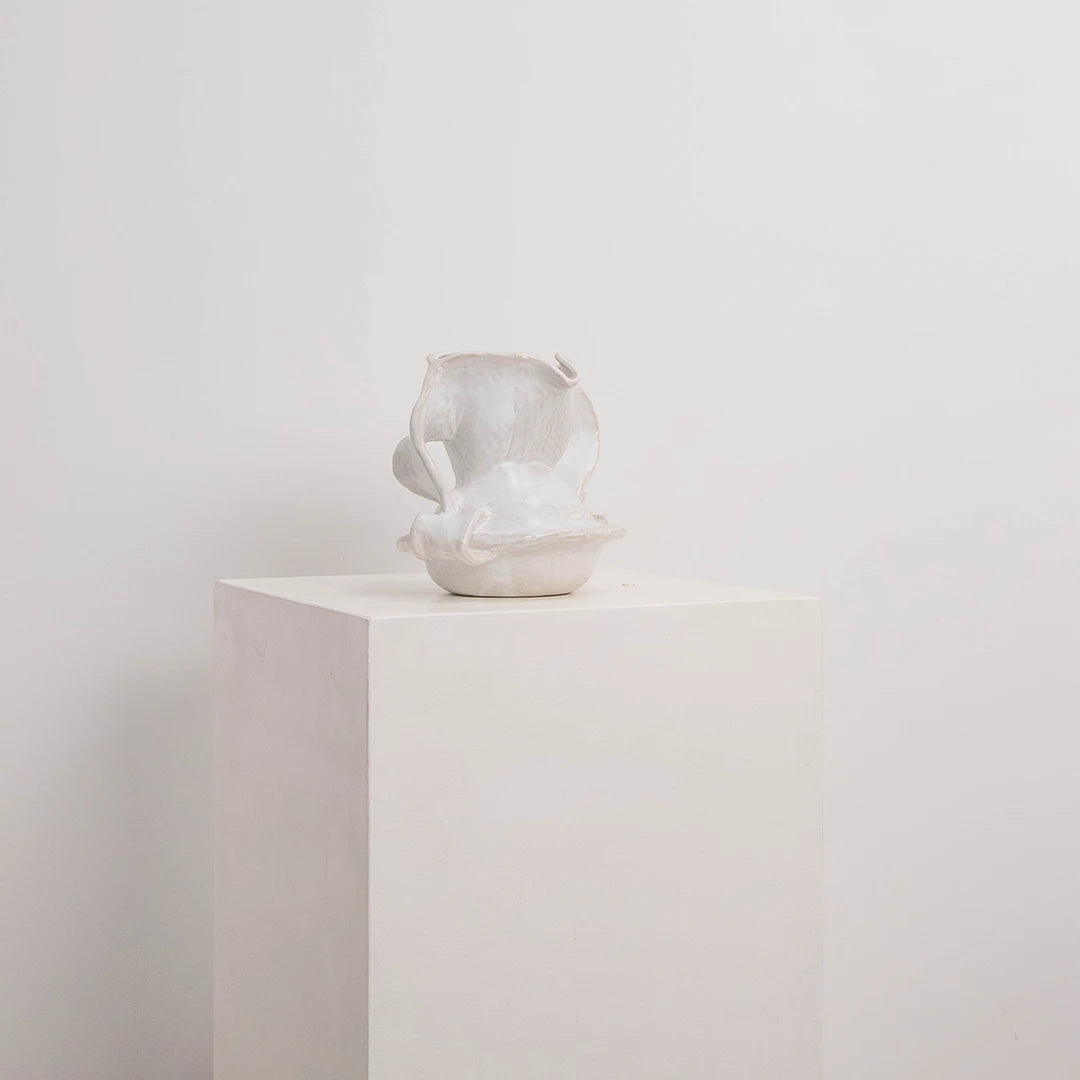 Vase 02 blanc Rosie SERAX