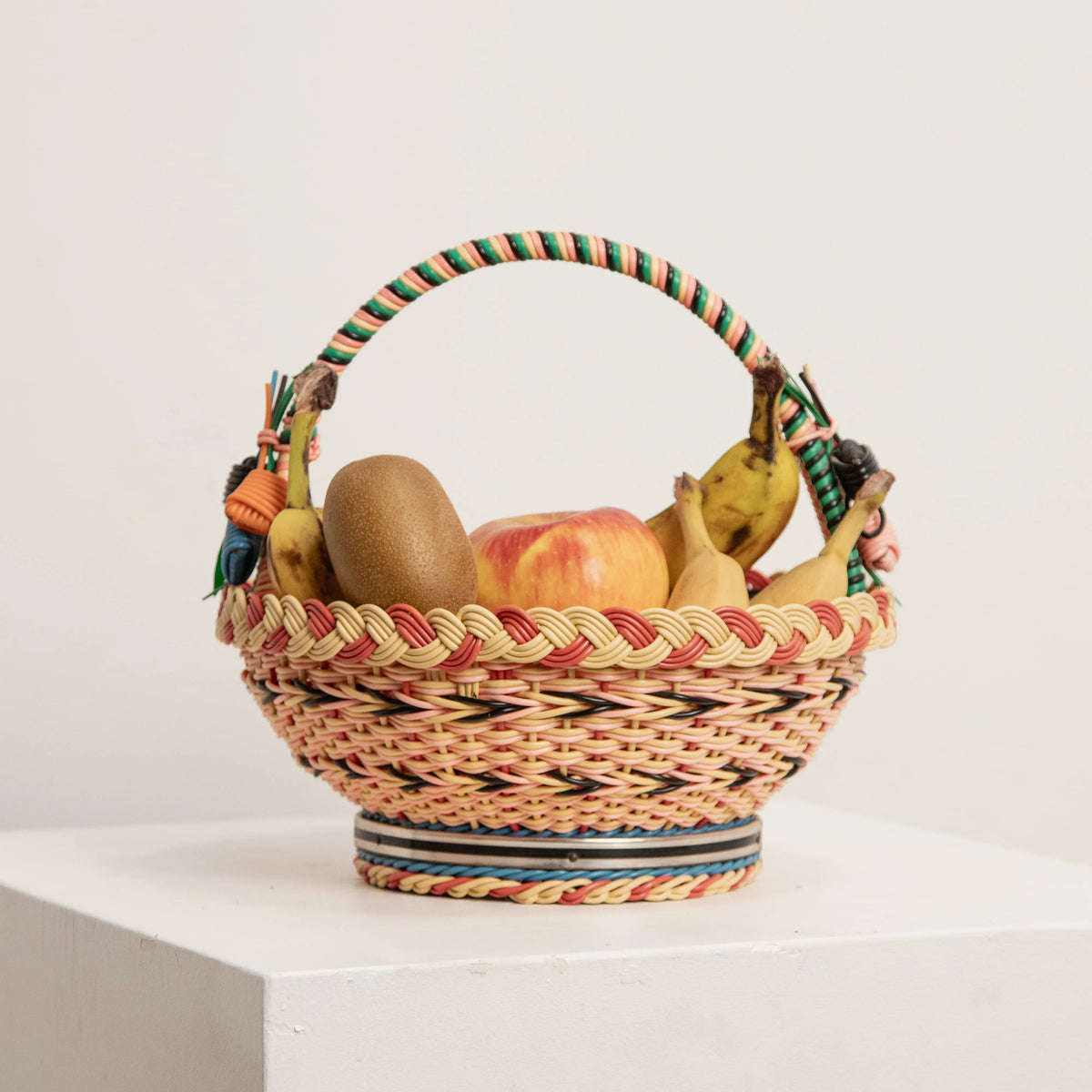 Panier Tressé Scoubidou DEBEAULIEU