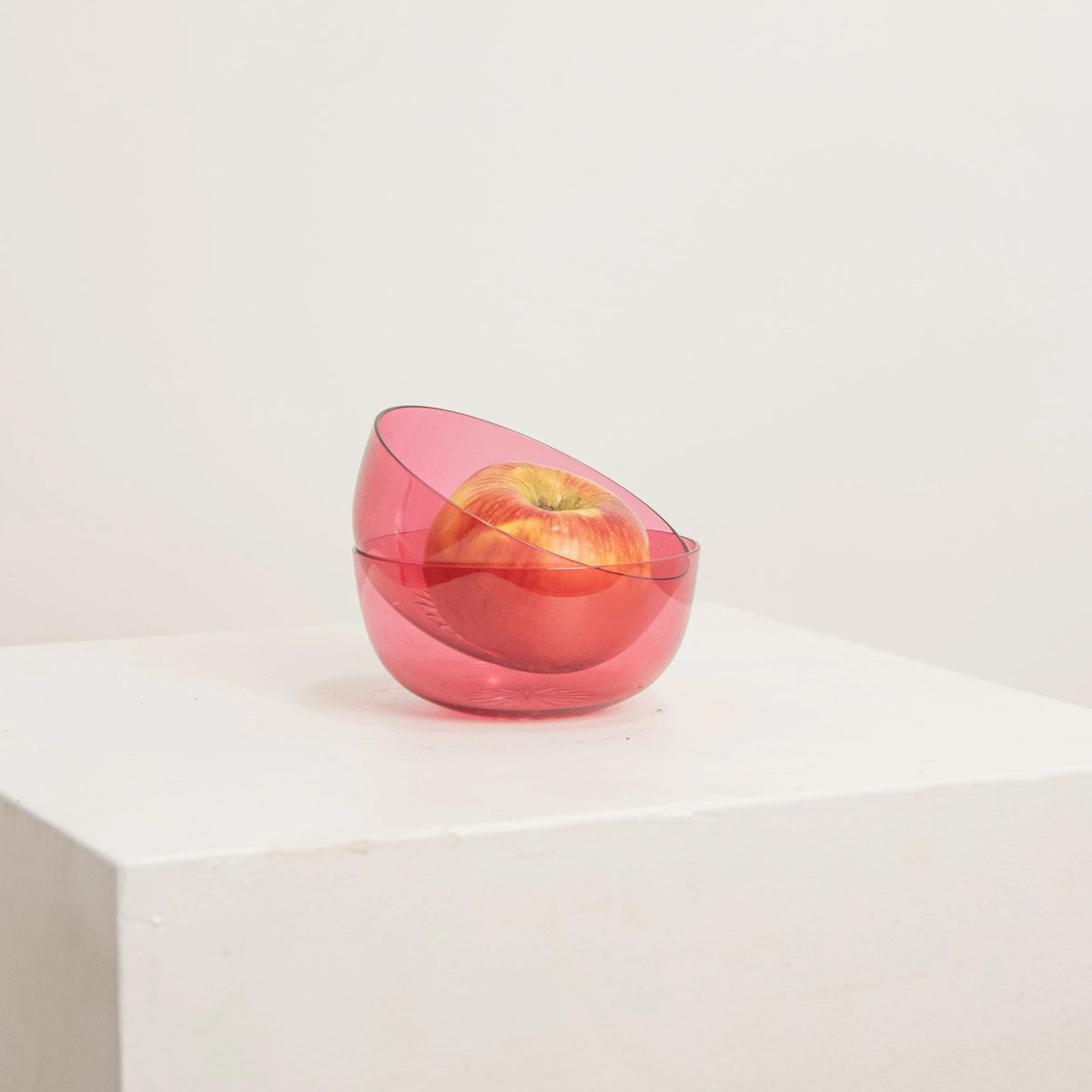 Petite Coupe en Verre Rose DEBEAULIEU