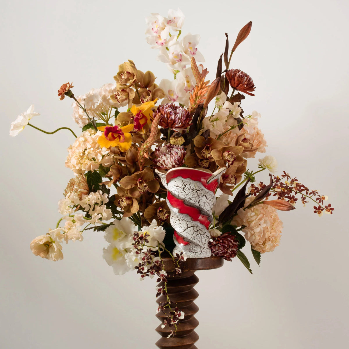 Vase Torsadé Signé BAUDIN DEBEAULIEU