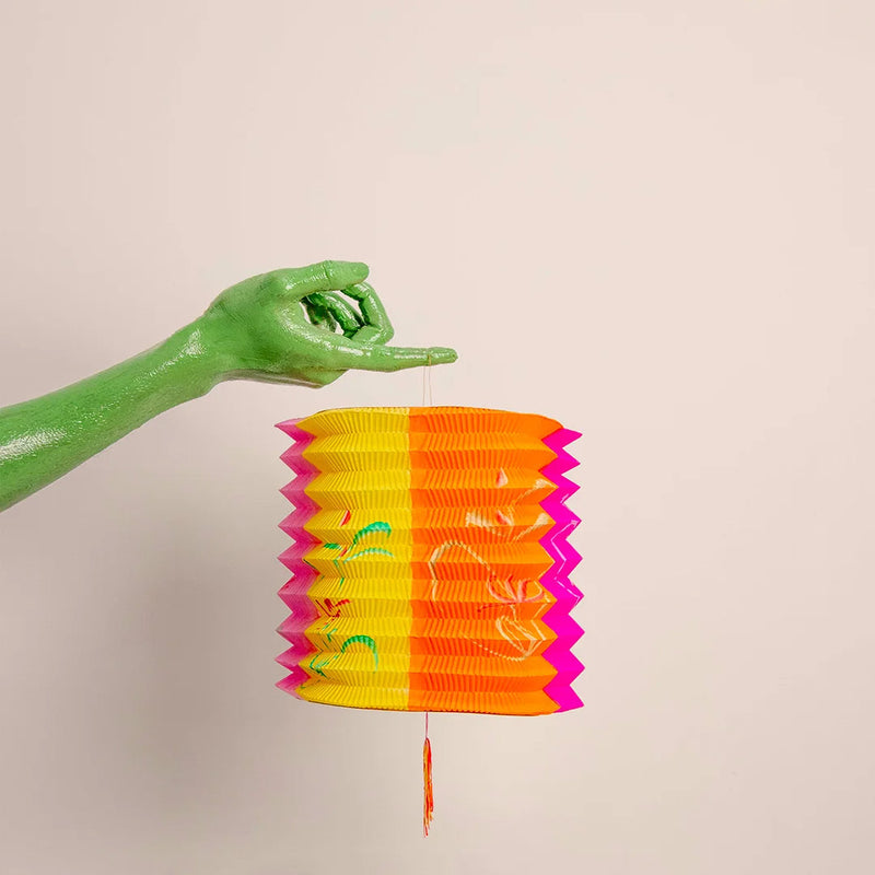 Lampions en Papier Coloré DEBEAULIEU